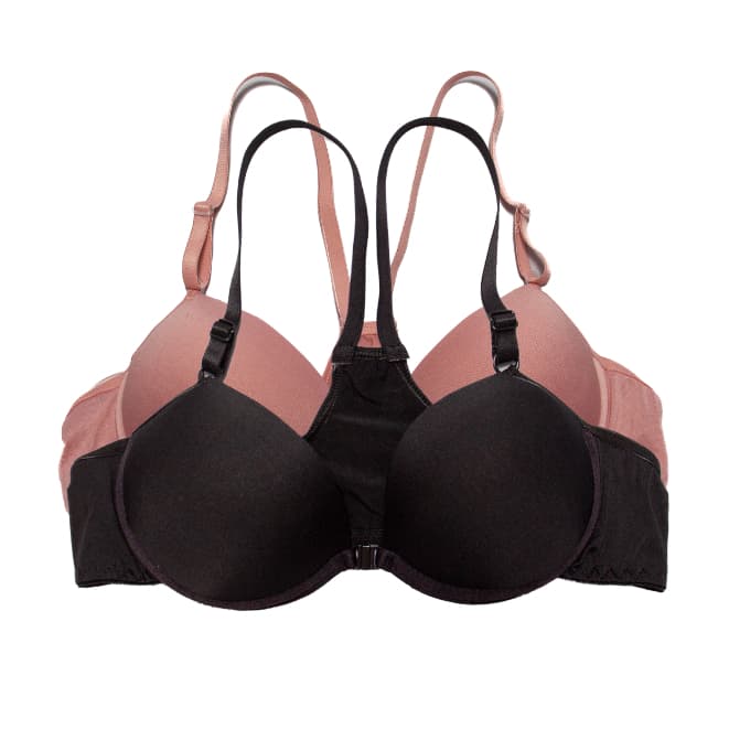 Kit 2 Sutiã Nadador De Bojo Modelo Camisetinha Liso