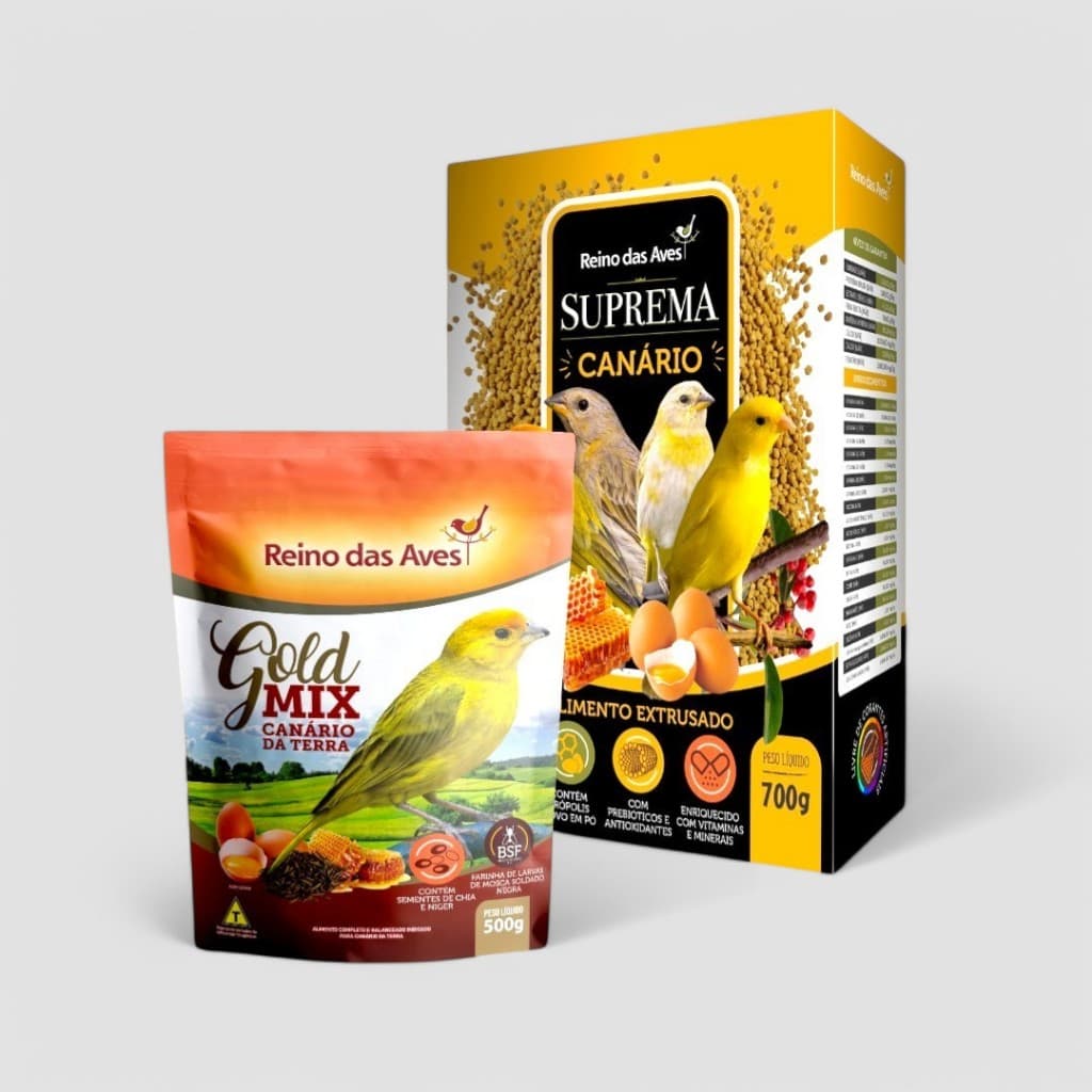 KIT SUPREMA CANARIO + CANARIO DA TERRA
