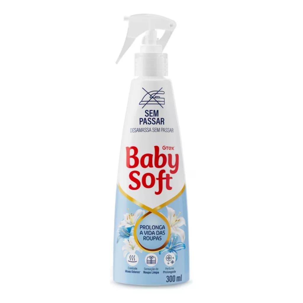 Sem Passar Facilitador Neutralizador De Odor Baby Soft Spray