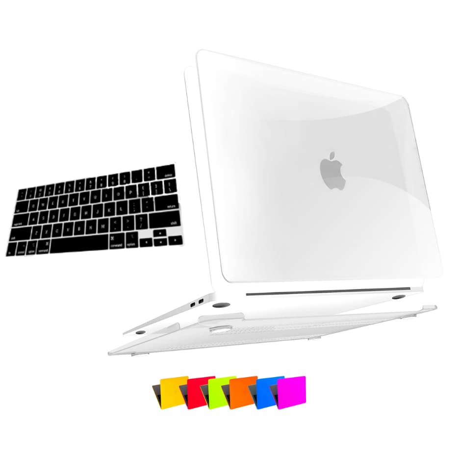 Kit Capa Para Macbook Air 13 A2681 A3113 A3240 A3420 com Chip M2 M3 M4 + Película de Teclado