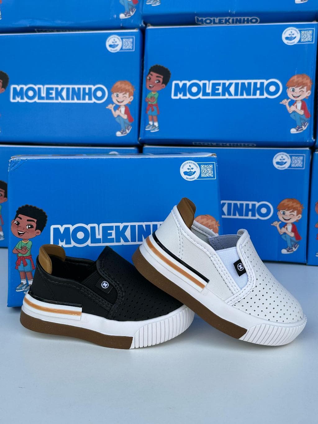 Tênis Iate Menino Infantil Calce Fácil Confortável Original