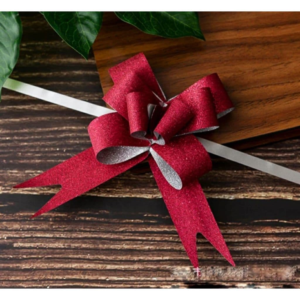 100 laço facil gravata 12x22 com glitter brilhos