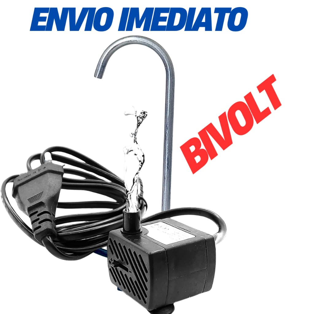 KIT Bebedouro Fonte Para Gatos Pet  Fonte Automatica Caninho+ Bombinha