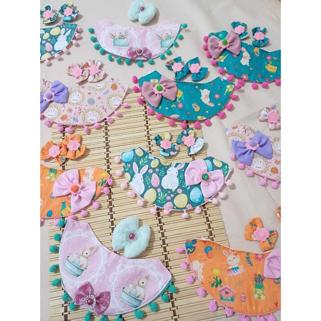 Escolha o seu Kit de Páscoa - Golas Pet para Cães e Gatos, Roupinha pet para Pet Shop e Banho e Tosa