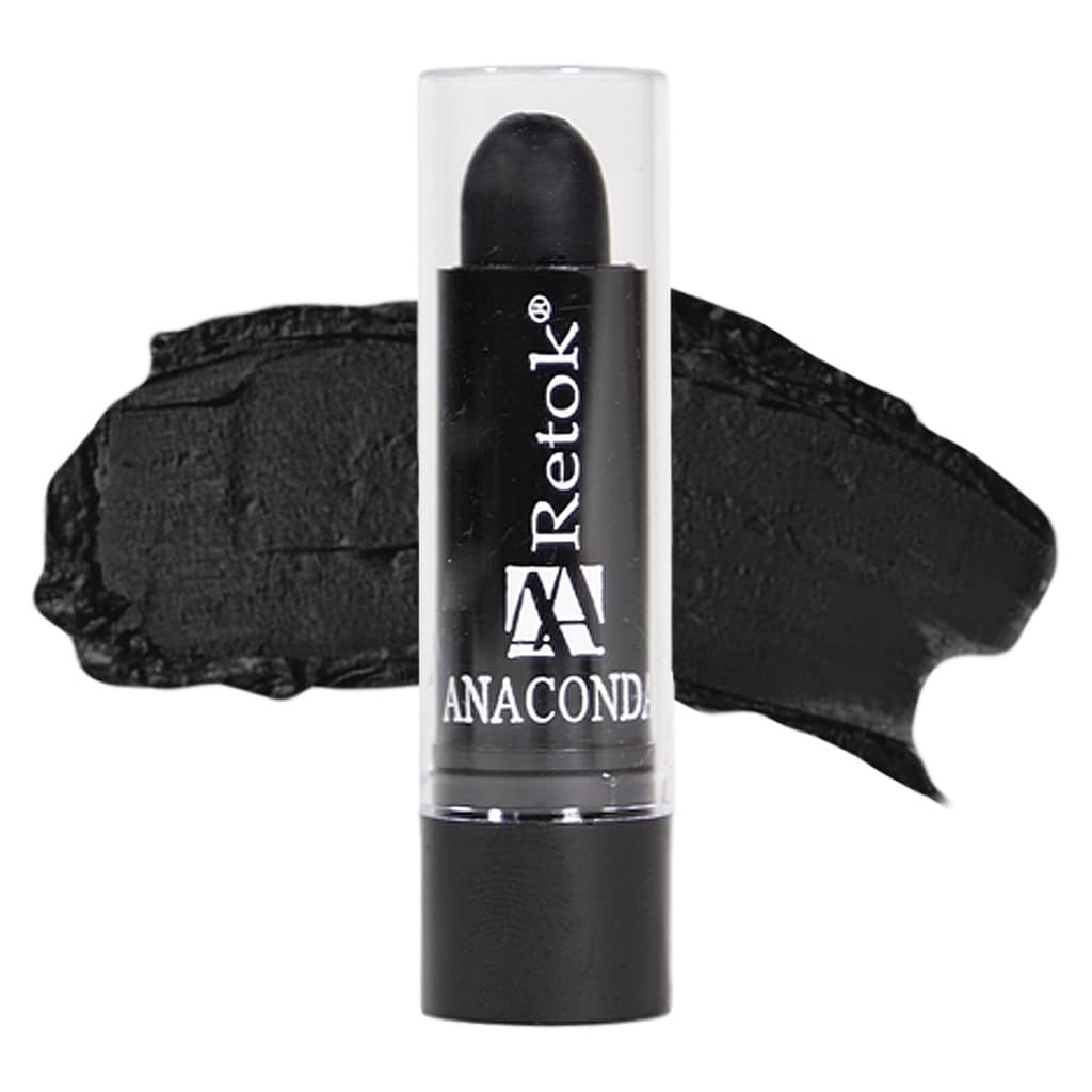 Batom Retoque para Cabelos Brancos Anaconda Retok Stick 3g Preto