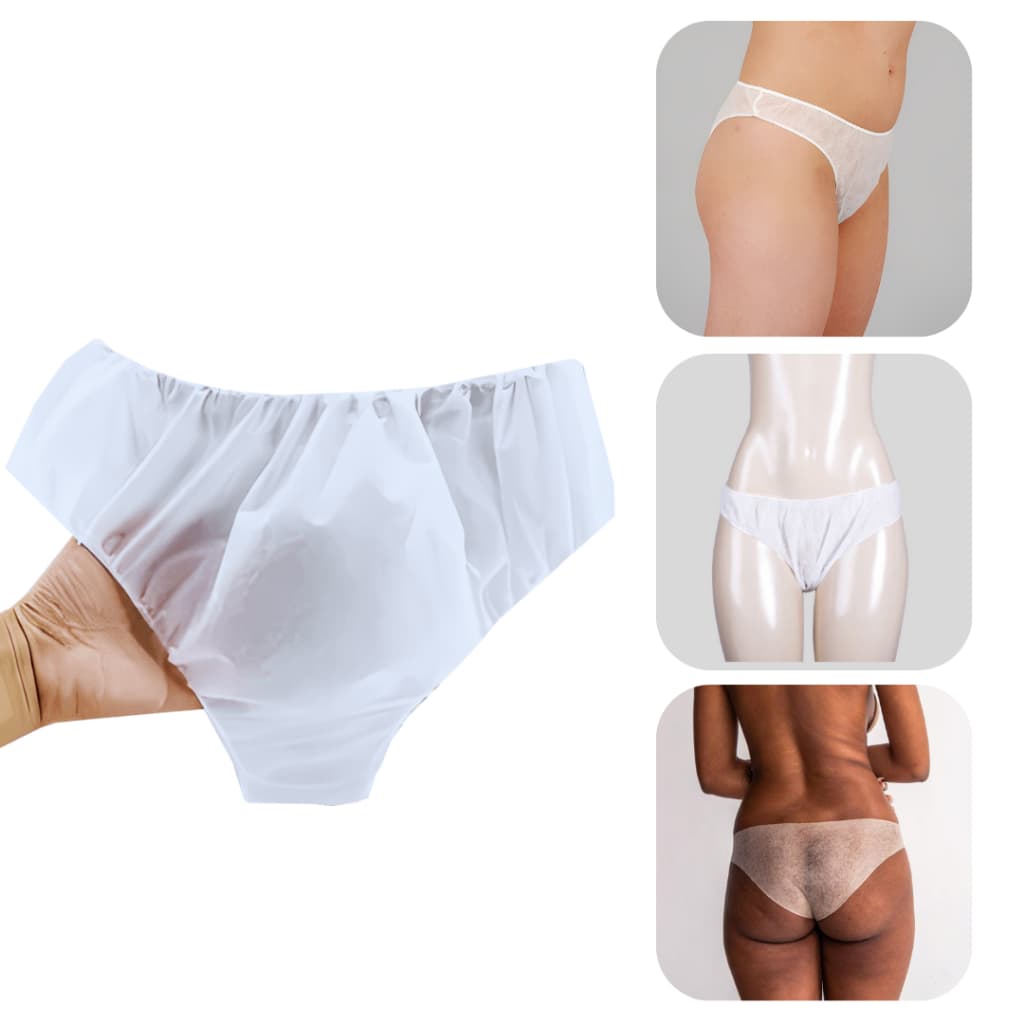 Calcinhas Descartáveis Confortáveis Viagens Hospitalização 20 Unid Santa Clara