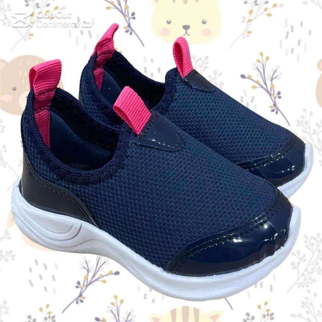 Tênis Infantil Feminino Calce Facil Top Confortável