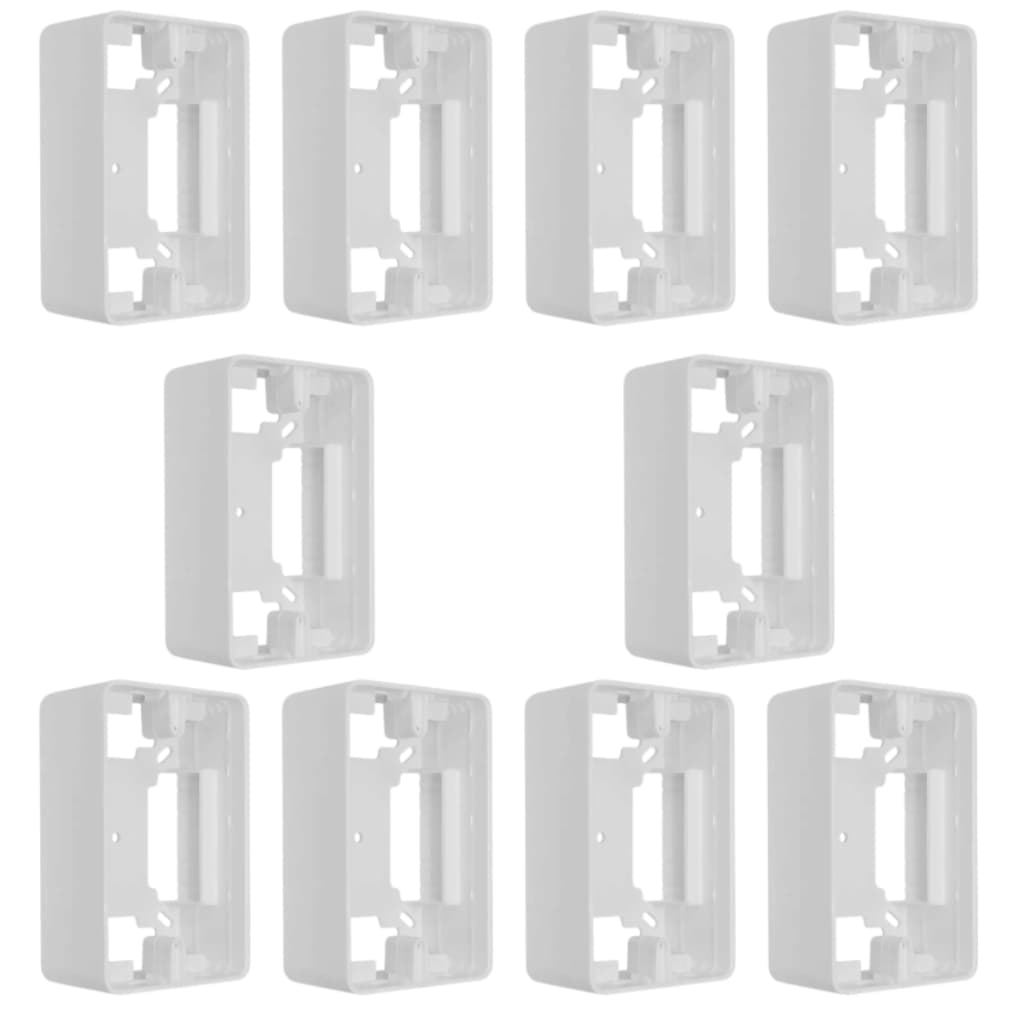 10 Caixas De Sobrepor 4x2 Branca Ilumi - Sku 62061