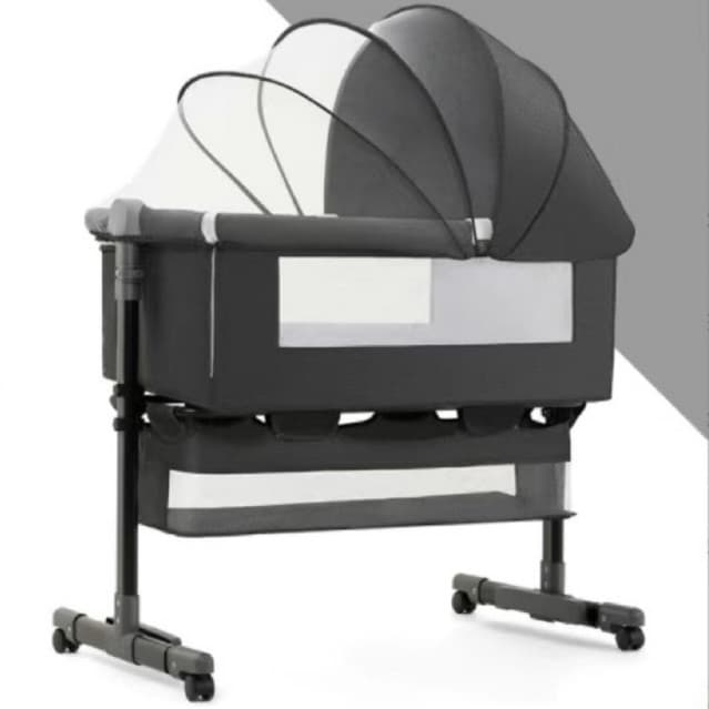 Berço Balanço Moises Mosqueteiro Portátil Infantil Trava de Segurança Regulável Até 3 Anos -envio imediato