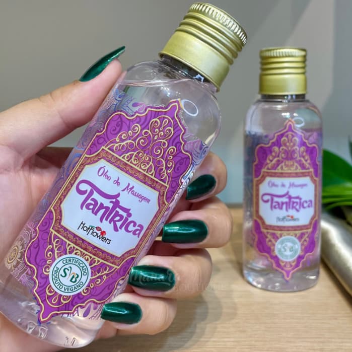 Óleo Para Massagem Tântrica Massagem Sensual 120ml