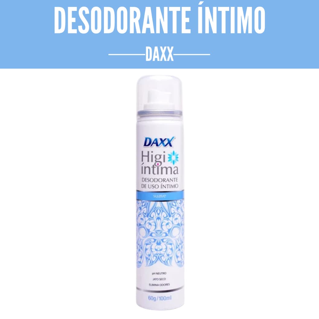 Desodorante Íntimo Spray Intimo Neutralizador De Odores Daxx 100ml
