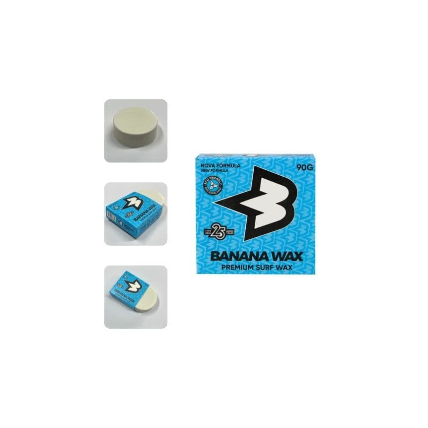 Kit C/ 2 Parafinas Fria Premium Banana Wax P/ Surf - Lançamento