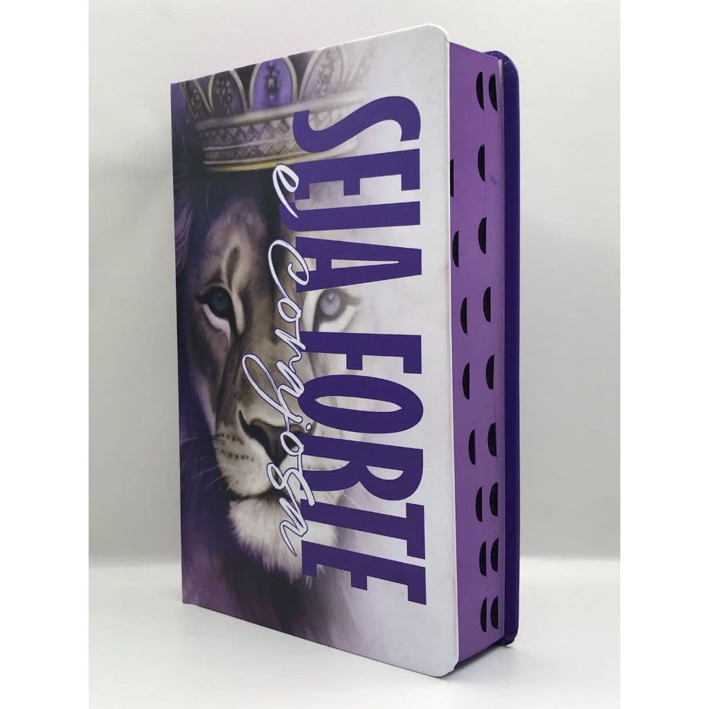 Bíblia Sagrada Tamanho Grande Capa Dura Com Harpa Palavras de Jesus em Vermelho Seja Forte