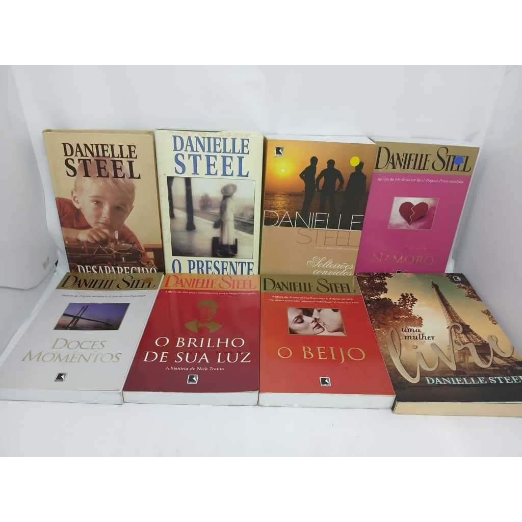 Livros Danielle Steel Editora Record O Presente O Beijo Uma Mulher Livre