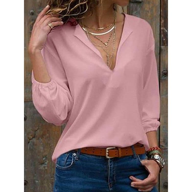 Blusa Manga 3/4 Feminina – Perfeita Para Todos os Estilos e Tamanhos