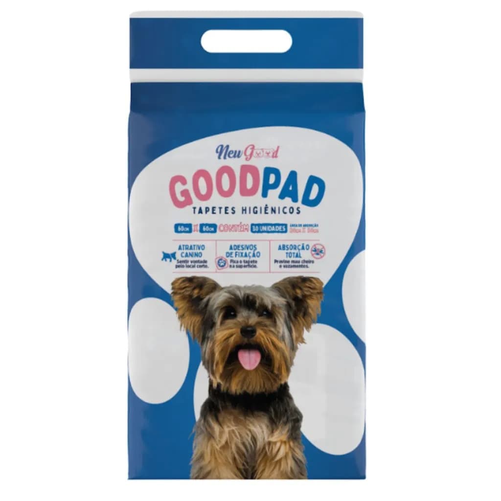 Tapete Higiênico PetLike Good Pad 60x60 - 30 Unidades