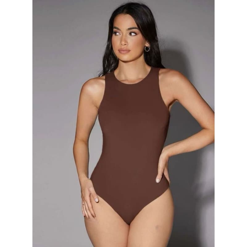 Body Feminino Básico Suplex Regata Lisa Blusinha Básica Moda Gringa Blogueira