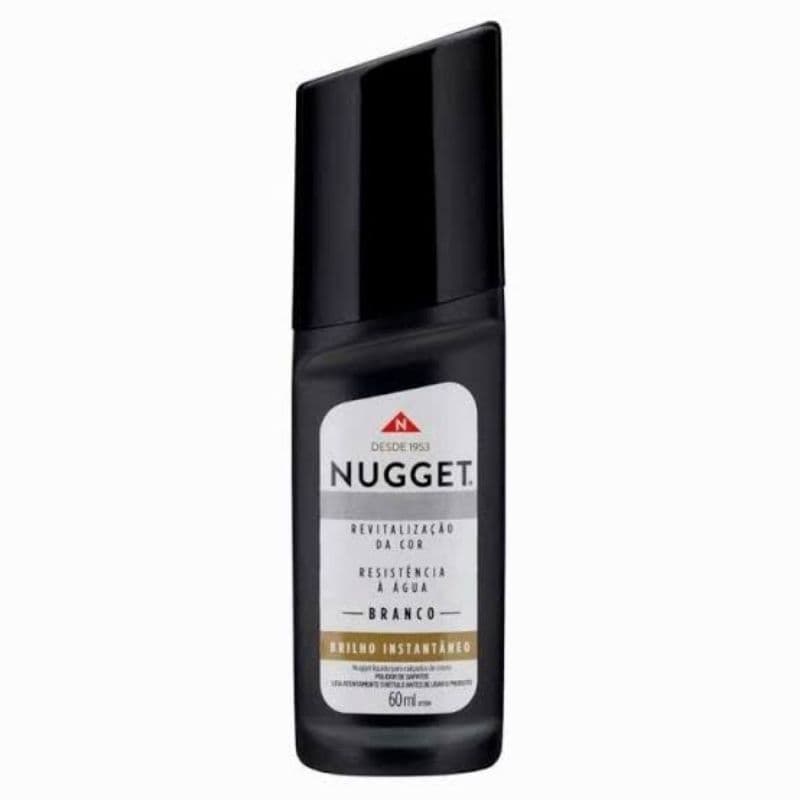 Polidor De Sapato branco Líquido Nugget Frasco 60ml