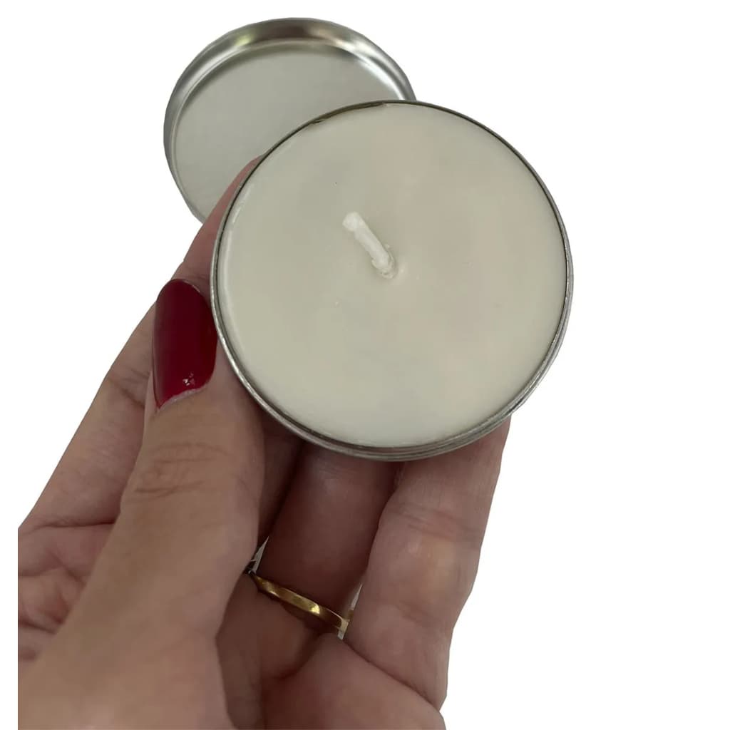 25 Unidades Vela na Latinha para Lembrancinha SEM PERSONALIZAR