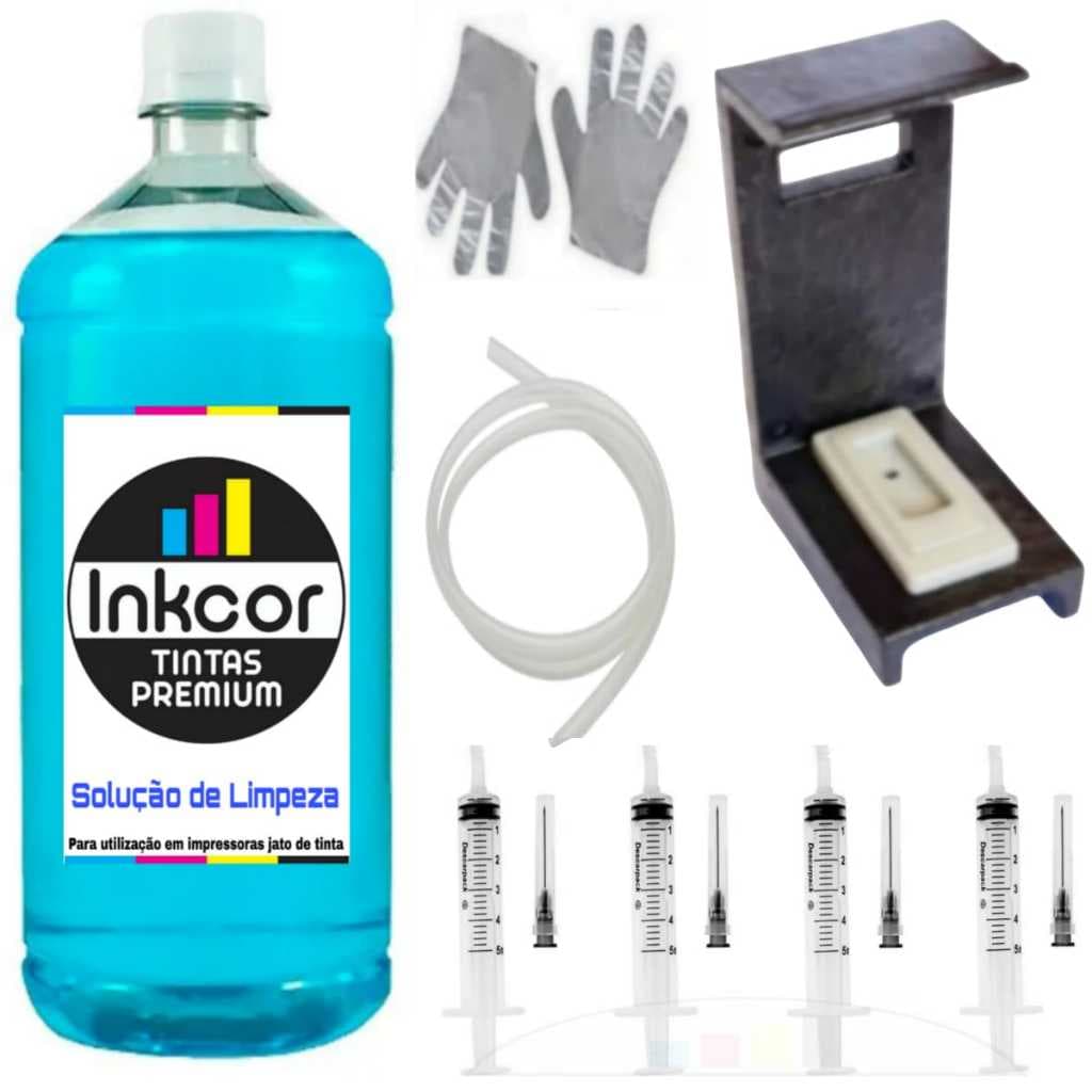 Kit Tira Ar De Mangueira E Cabeça De Impressão Compativel Canon Mega Tank G3110 G3111 G6010 G3100