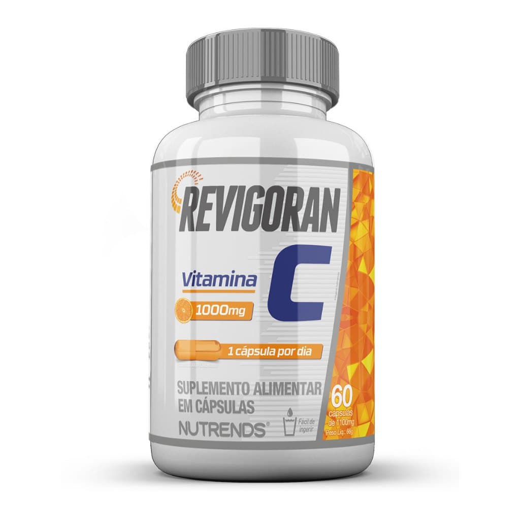 Revigoran Vitamina C (1g por cápsula) Alta Pureza - 60 cápsulas