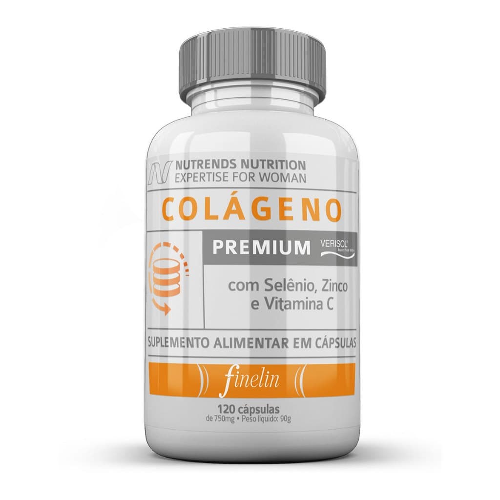 Colágeno Hidrolisado Verisol Premium Original 120 Cápsulas - Nutrends