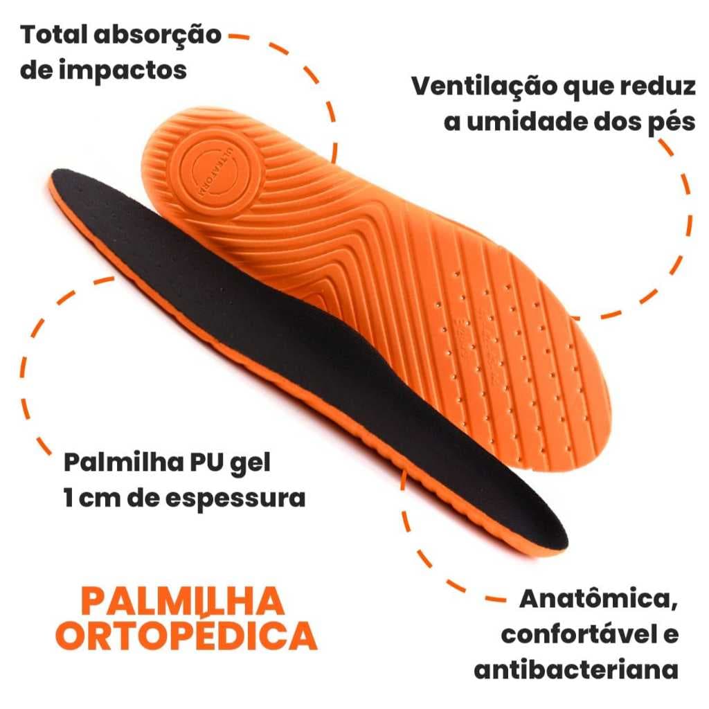 KIT 2 Palmilhas Ortopédica Em Gel Otimizada