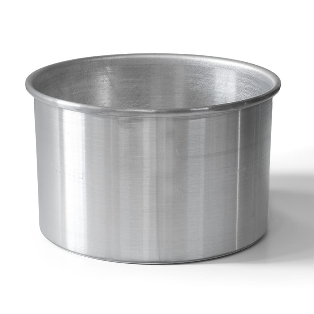 Assadeira Redonda Alumínio Nº15 1,6L Bolo Pão15cm Cozimento Uniforme Cozinha Profissional Elegante