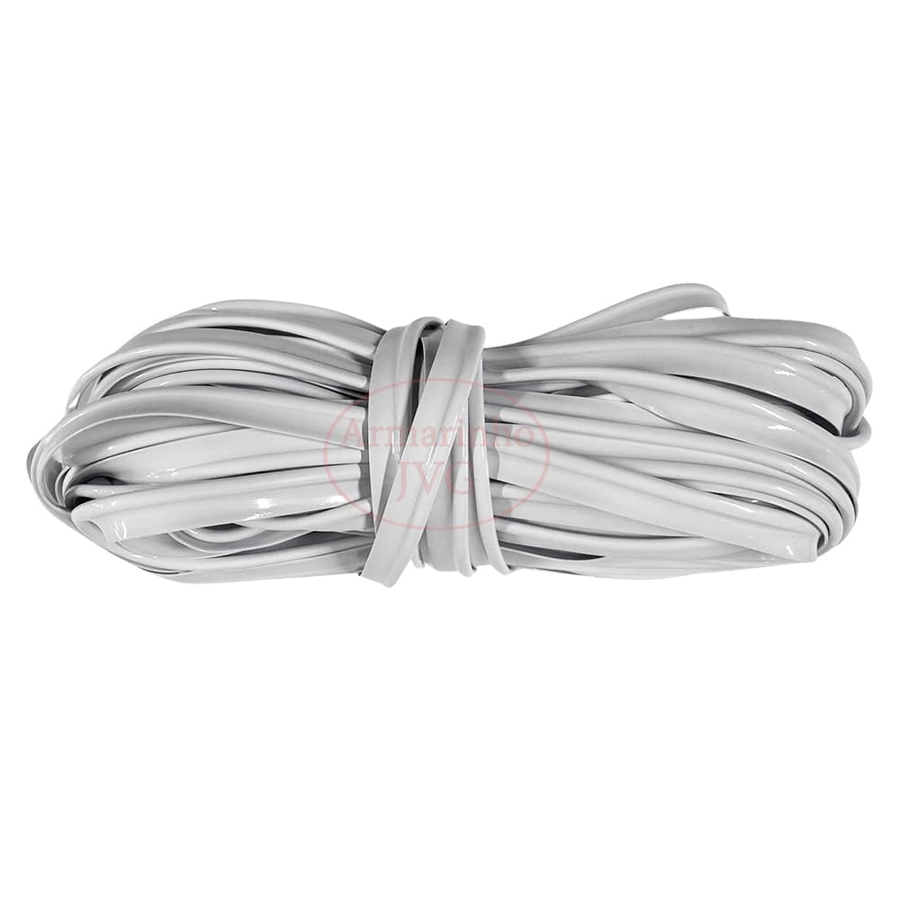 20m Vivo Branco Acabamento PVC Plástico Mala Bolsas Mochilas