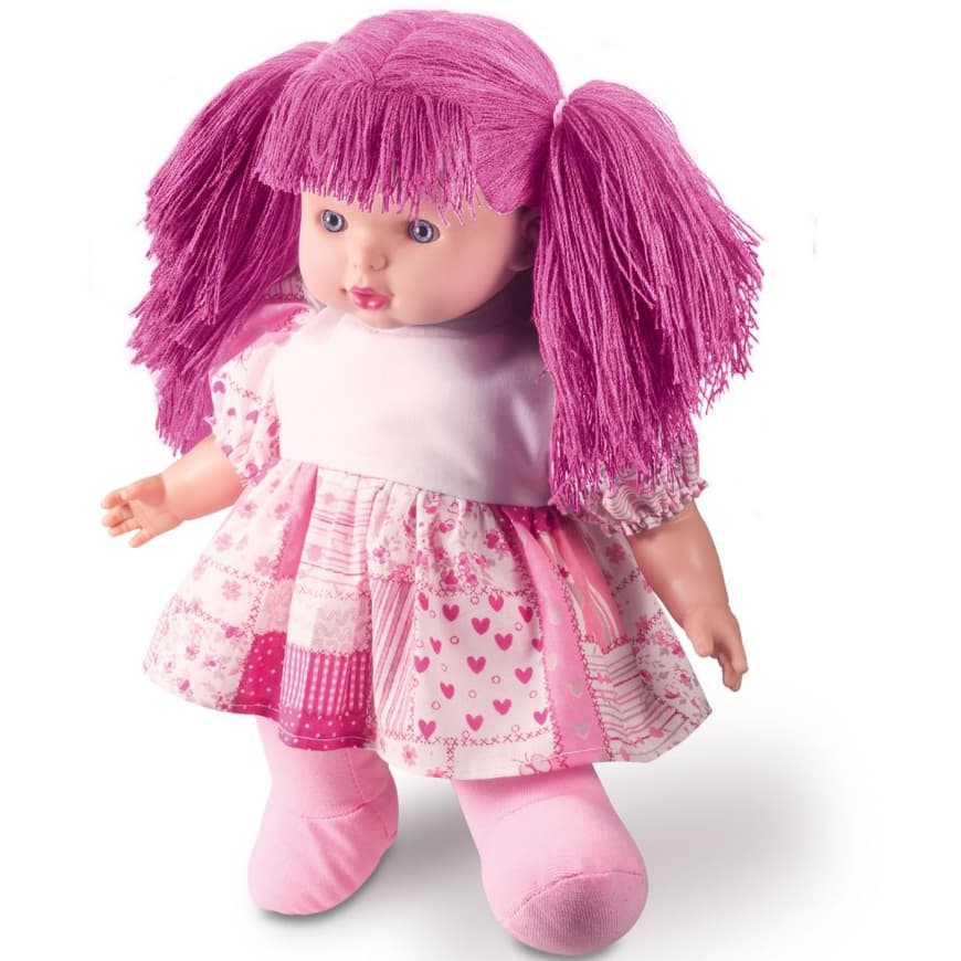 Boneca Grande De Pano Sapekinha Soft Super Macia 40cm - Envio Imediato -