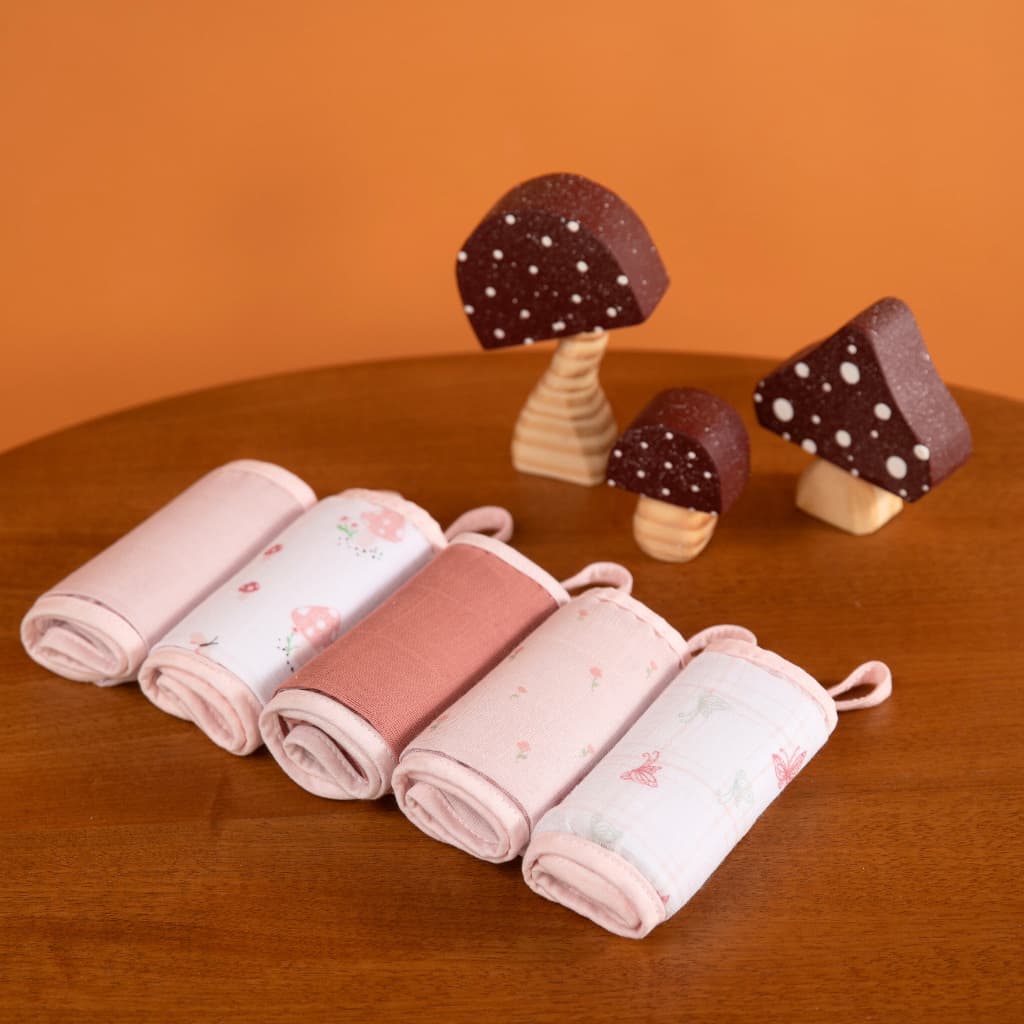 Kit Paninho de Boca Soft Premium 5 unidades 32x32 cm Papi