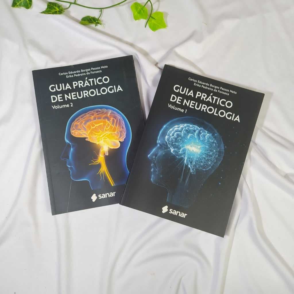 Guia Prático de Neurologia - Volume 1 e 2 / Carlos Eduardo Borges Passos Neto