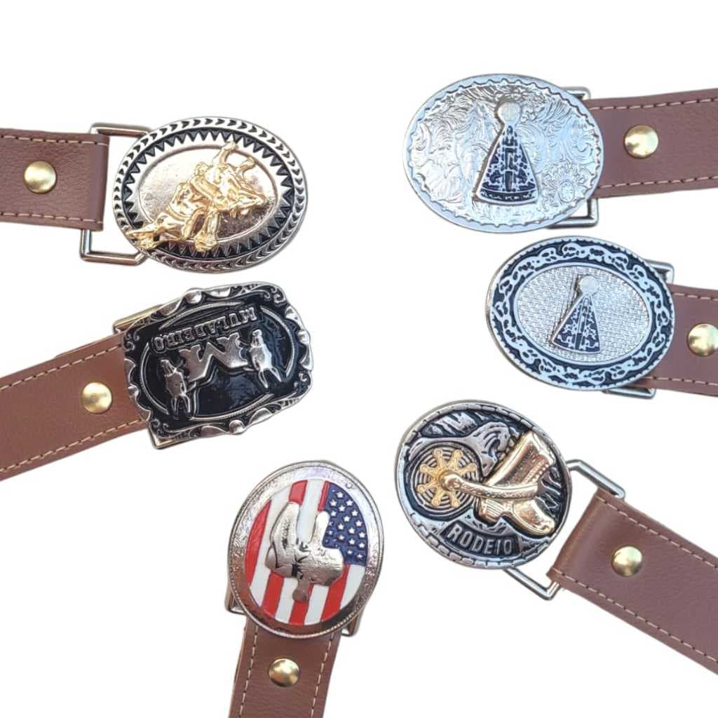 Cinto Fivela Country Boiadeiro Boiadeira Unissex Infantil Bebe Rodeio Festa Junina São João Envio Imediato!!!!