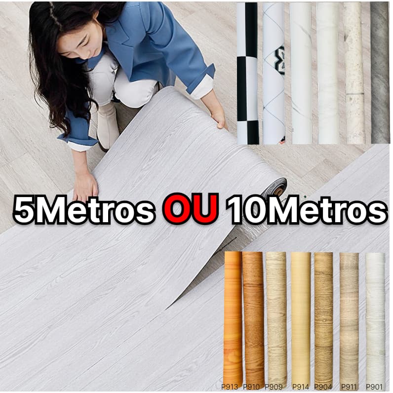 Adesivo Para Piso, Vinilico Autocolante, Proprio Para Chão Quarto, Cozinha, Sala, Banheiro