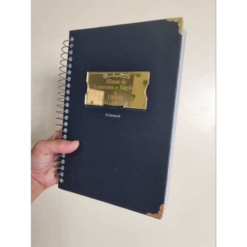 Kit para Hinário CCB + Cantoneira Personalize Seu Hinário com Estilo e Proteção!