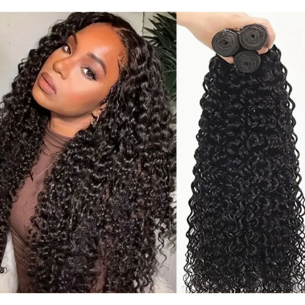 Cabelo Bio humanizado cacheado 320g para entrelaçamento