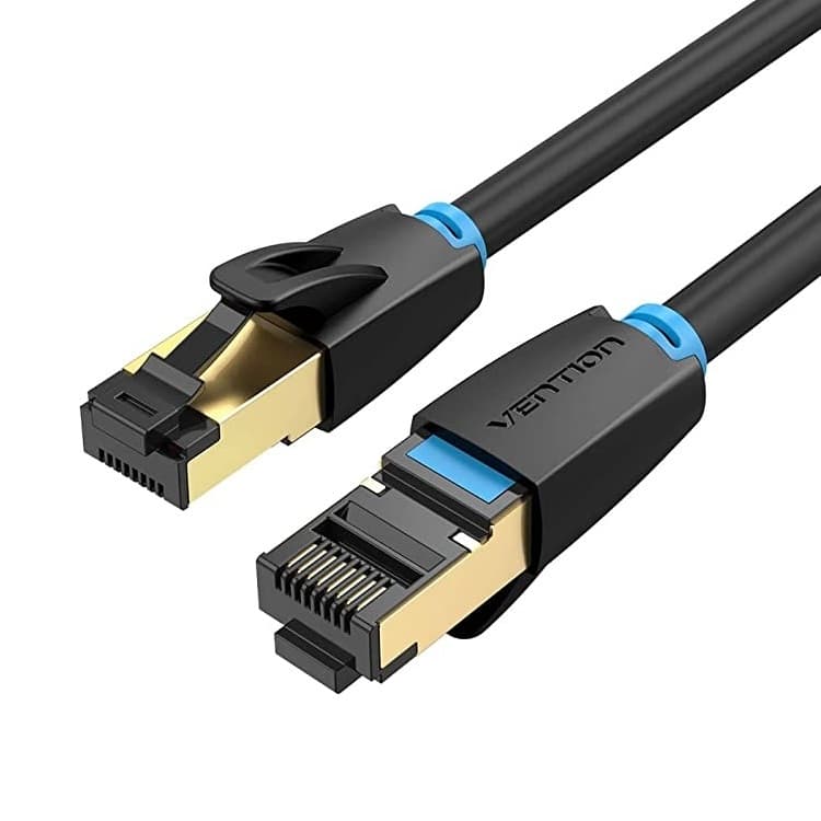 Cabo Rede Cat8 Comprido  2000mhz 40gbps Blindado Vention