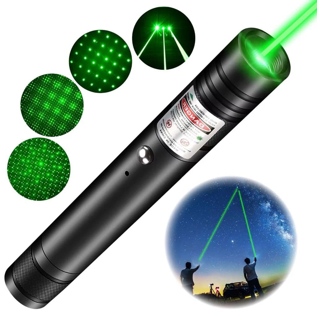 Caneta Laser Verde Ultra Forte Alcance 100km A Prova D'agua MDL02