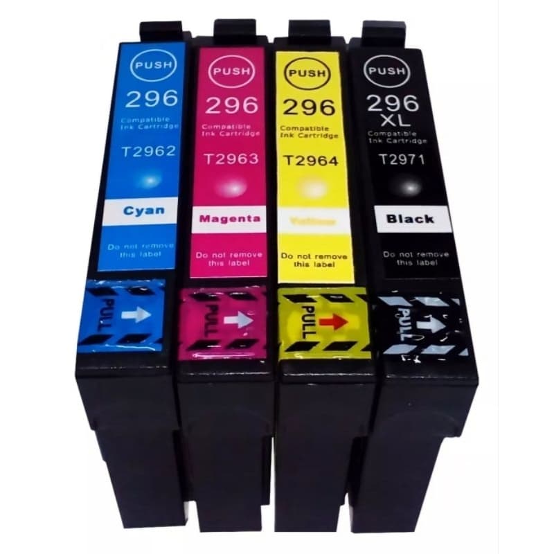 Kit 4 Cartuchos 296 T296 Xp-231 Xp-241 Xp431 Rende 4x Mais Promoção!!!!!!