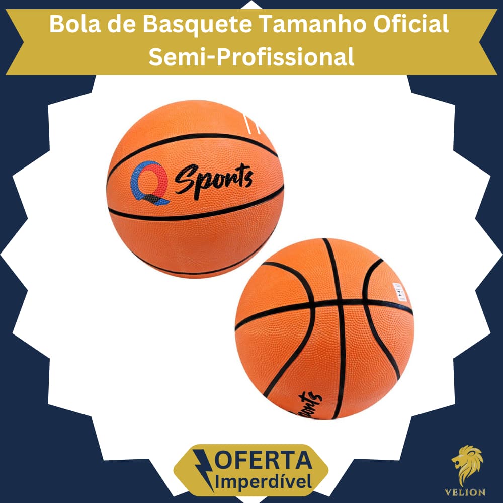 Bola De Basquete Tamanho 7 Oficial Basketball Semi-Profissional