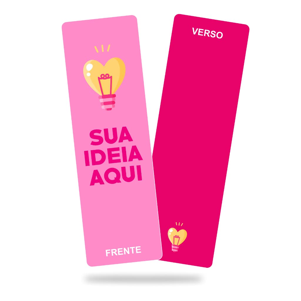 Marca Página Plastificado ~ 5und