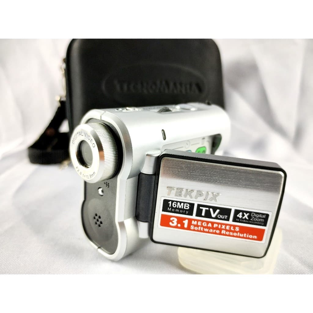 FILMADORA TEK PIX ANOS 90 - FUNCIONANDO - EM EXCELENTE ESTADO