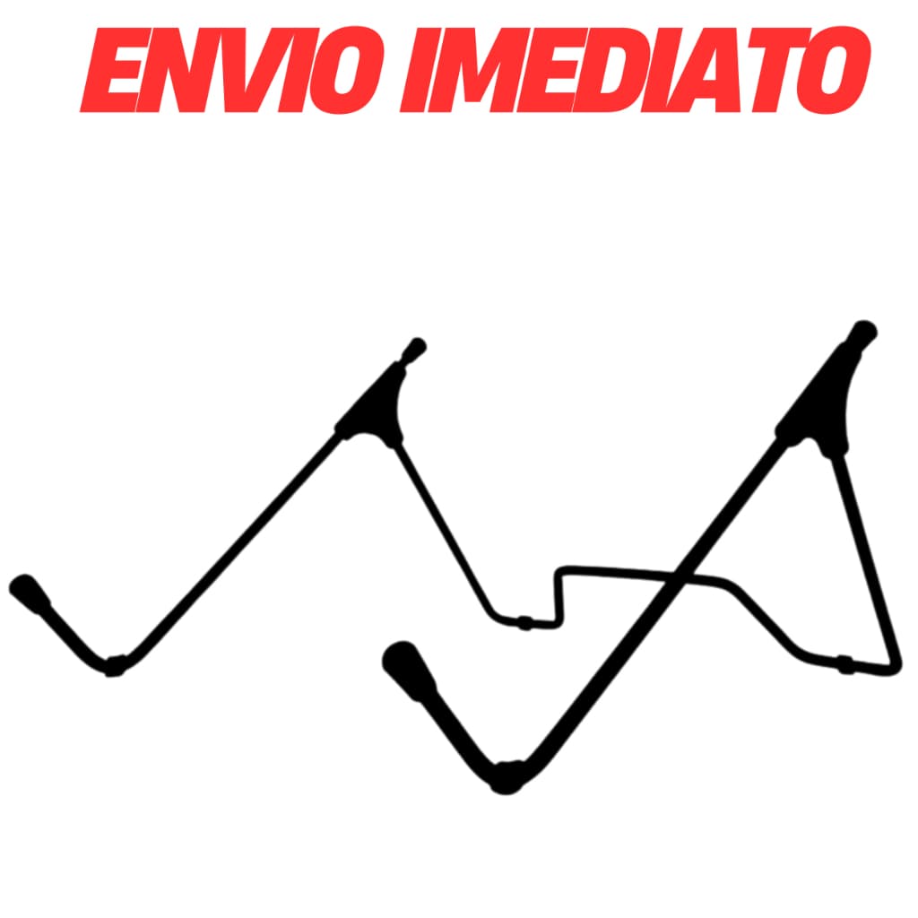 Suporte Para Notebook Ergonômico Regulável Aço Preto