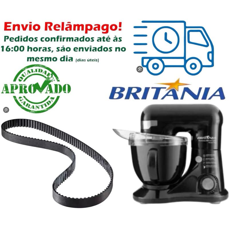 Correia batedeira Planetaria BBP 520/ BBP515/ PHP500/BBP250t/BBP760power