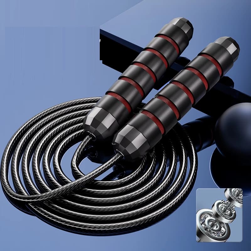 Corda De Pular Cross 3 Metros Ajustavel Fit Treino Academia