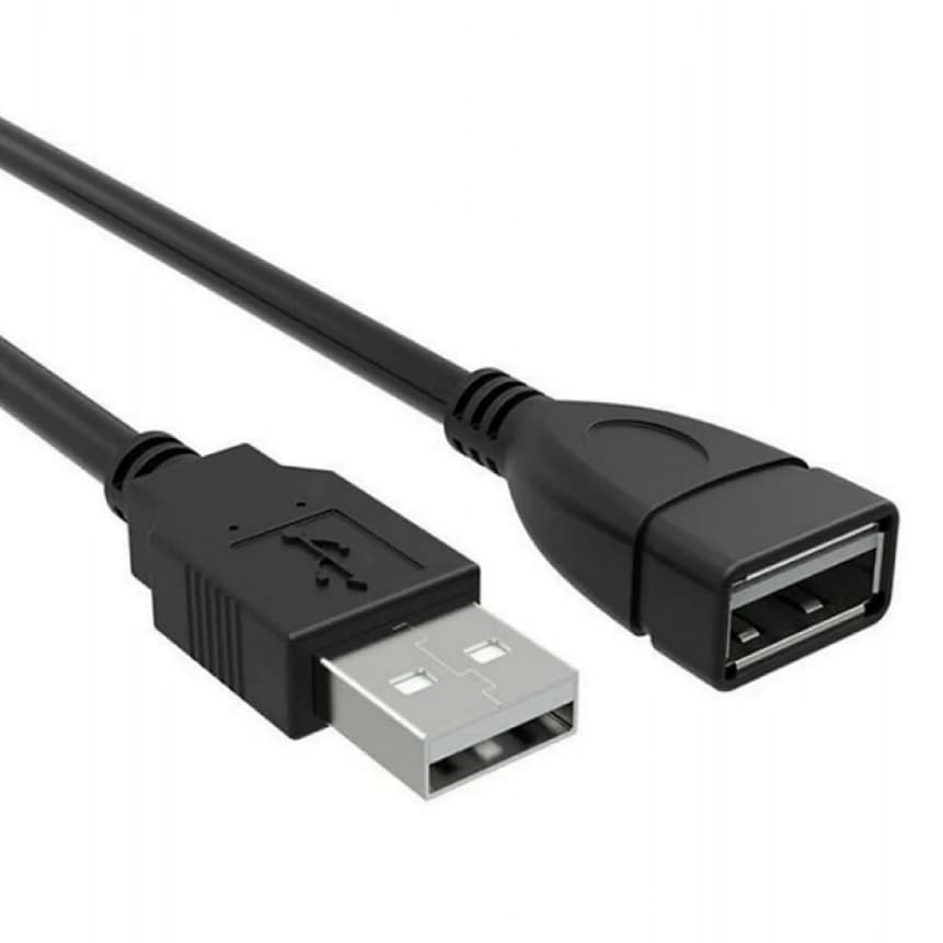 Cabo Extensor Reforçado USB 2.0 B-Max BM8662 1,5M Macho X Fêmea Preto