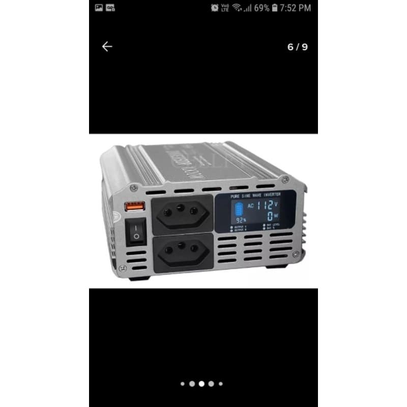 Inversor onda pura 1000 wats