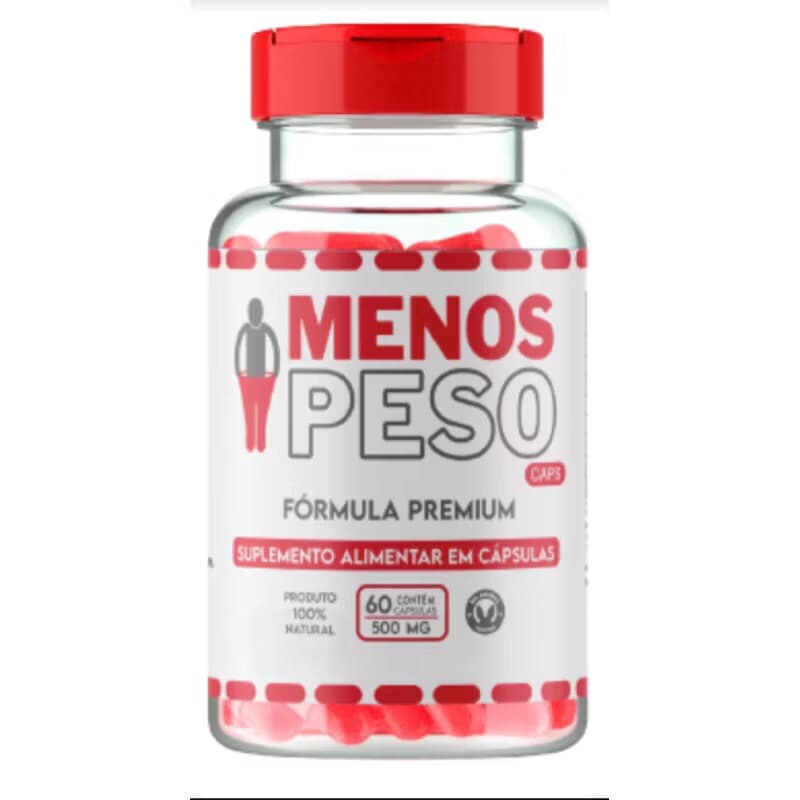 1x MenosPeso 60 Cápsulas - Original- Original Envio Imediato