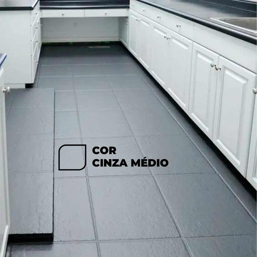 Tinta Piso Economica Decora Brasil Cores Concreto, Cinza Chumbo ou  Cinza, 3,6L e 800ml