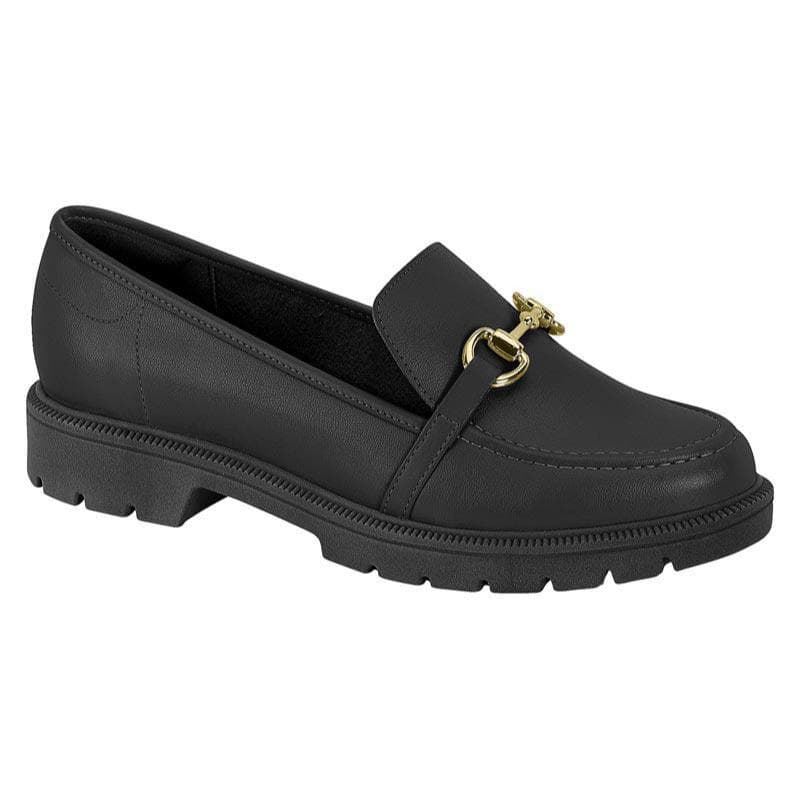 Sapato Feminino Mocassim Loafer Beira Rio Conforto Fivela